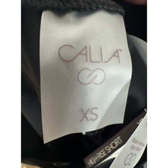 CALIA Shorts Mid Rise Shorts Journey Collection BLACK‎ Size: X-SMALL NWT $50 - Picture 5 of 5